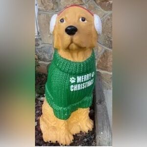 Golden Retriever 2024 New Led Blow Mold